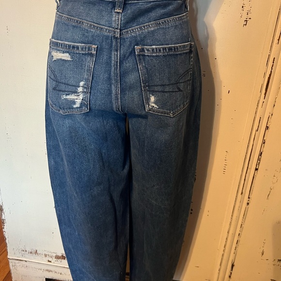 American Eagle Outfitters High Rise Jeans - Dark Blue - Picture 12 of 16